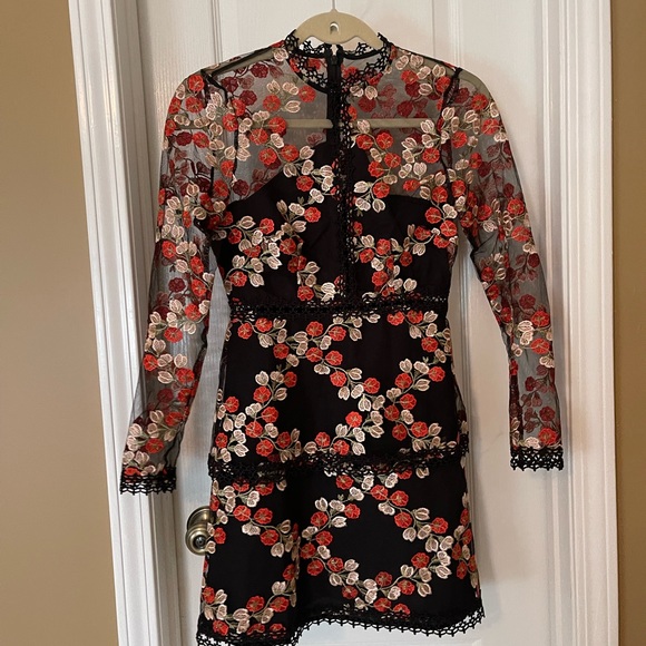 ASOS | Dresses | Asos Black Floral Embroidered Dress | Poshmark ASOS | Dresses | Asos Black Floral Embroidered Dress | Poshmark